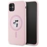 Etui Karl Lagerfeld Silicone             Karl&Choupette MagSafe do iPhone 11 różowy na NearMe.pl