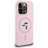 Etui Karl Lagerfeld Silicone             Karl&Choupette MagSafe do iPhone 14 Pro różowy na NearMe.pl