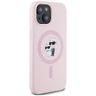 Etui Karl Lagerfeld Silicone             Karl&Choupette MagSafe do iPhone 15 Plus różowy na NearMe.pl