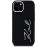 Etui Karl Lagerfeld Silicone Metal       Script Logo do iPhone 15 czarny na NearMe.pl