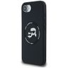 Etui Karl Lagerfeld Silicone             Karl&Choupette Heads MagSafe do iPhone 16e / 17e czarny na NearMe.pl