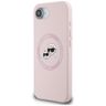 Etui Karl Lagerfeld Silicone             Karl&Choupette Heads MagSafe do iPhone 16e / 17e różowy na NearMe.pl