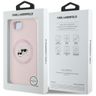 Etui Karl Lagerfeld Silicone             Karl&Choupette Heads MagSafe do iPhone 16e / 17e różowy na NearMe.pl
