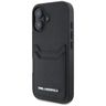 Etui Karl Lagerfeld HC Grained PU        Cardslot Metal Elong do iPhone 16 czarny na NearMe.pl
