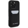 Etui Karl Lagerfeld HC Grained PU        Cardslot Metal Elong do iPhone 16 Pro czarny na NearMe.pl