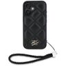 Etui Karl Lagerfeld Quilted Initial Logo & Chain Strap do iPhone 16 czarny na NearMe.pl