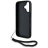 Etui Karl Lagerfeld Quilted Initial Logo & Chain Strap do iPhone 16 czarny na NearMe.pl