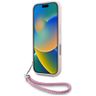 Etui Karl Lagerfeld Quilted Initial Logo & Chain Strap do iPhone 16 Pro różowy na NearMe.pl