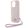 Etui Karl Lagerfeld Quilted Initial Logo & Chain Strap do iPhone 16 Pro różowy na NearMe.pl