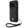 Etui Karl Lagerfeld Quilted Initial Logo & Chain Strap do iPhone 16 Pro Max czarny na NearMe.pl