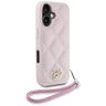 Etui Karl Lagerfeld Quilted Initial Logo & Chain Strap do iPhone 16 różowy na NearMe.pl