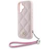 Etui Karl Lagerfeld Quilted Initial Logo & Chain Strap do iPhone 16 różowy na NearMe.pl