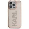 Etui Karl Lagerfeld IML Rhinestones Logo do iPhone 16 Pro różowy na NearMe.pl