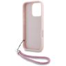 Etui Karl Lagerfeld Quilted Initial Logo & Chain Strap do iPhone 16 Pro Max różowy na NearMe.pl