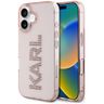 Etui Karl Lagerfeld IML Rhinestones Logo do iPhone 16 różowy na NearMe.pl