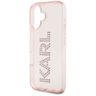 Etui Karl Lagerfeld IML Rhinestones Logo do iPhone 16 różowy na NearMe.pl