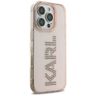 Etui Karl Lagerfeld IML Rhinestones Logo do iPhone 16 Pro Max różowy na NearMe.pl