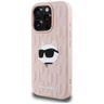 Etui Karl Lagerfeld 3D Rubber Monogram   & Choupette do iPhone 16 Pro różowy na NearMe.pl