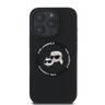 Karl Lagerfeld KLHMP16LSKCHTCK iPhone 16 Pro 6.3" czarny/black hardcase Silicone Karl&Choupette Heads MagSafe na NearMe.pl