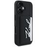 Etui Karl Lagerfeld HC Grained PU Cardslot Metal Signature do iPhone 16 czarny na NearMe.pl