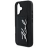 Etui Karl Lagerfeld HC Grained PU Cardslot Metal Signature do iPhone 16 czarny na NearMe.pl