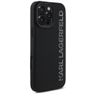 Etui Karl Lagerfeld HC 3D Rubber Elongated Glitter do iPhone 16 Pro Max czarny na NearMe.pl