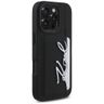 Etui Karl Lagerfeld HC Grained PU Cardslot Metal Signature do iPhone 16 Pro Max czarny na NearMe.pl