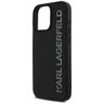 Etui Karl Lagerfeld HC 3D Rubber Elongated Glitter do iPhone 16 Pro czarny na NearMe.pl