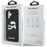 Etui Karl Lagerfeld HC 3D Rubber Double  Heads do iPhone 16 czarny na NearMe.pl