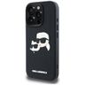 Etui Karl Lagerfeld HC 3D Rubber Double  Heads do iPhone 16 Pro czarny na NearMe.pl