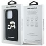 Etui Karl Lagerfeld HC 3D Rubber Double  Heads do iPhone 16 Pro czarny na NearMe.pl