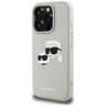 Etui Karl Lagerfeld HC 3D Rubber Double Heads do iPhone 16 Pro Max beżowy na NearMe.pl