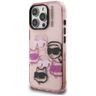 Etui Karl Lagerfeld IML Multi K&C Head   Pattern do iPhone 16 Pro różowy na NearMe.pl
