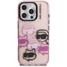 Etui Karl Lagerfeld IML Multi K&C Head   Pattern do iPhone 16 Pro różowy na NearMe.pl