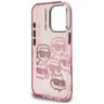 Etui Karl Lagerfeld IML Multi K&C Head   Pattern do iPhone 16 Pro różowy na NearMe.pl