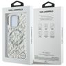 Etui Karl Lagerfeld IML Karl Script      Pattern MagSafe do iPhone 16 Pro Max biały na NearMe.pl