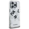Etui Karl Lagerfeld IML Sketched Graphic do iPhone 16 Pro przezroczysty na NearMe.pl