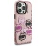 Etui Karl Lagerfeld IML Multi K&C Head   Pattern do iPhone 16 Pro Max różowy na NearMe.pl