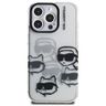 Etui Karl Lagerfeld IML Multi K&C Head   Pattern do iPhone 16 Pro przezroczysty na NearMe.pl
