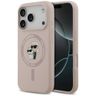 Etui Karl Lagerfeld Silicone             Karl&Choupette Ring MagSafe do iPhone 17 Pro różowy na NearMe.pl