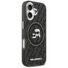 Etui Karl Lagerfeld IML Glitter Karl &   Choupette Heads Logo MagSafe do iPhone 17 czarny na NearMe.pl