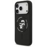 Etui Karl Lagerfeld Silicone             Karl&Choupette Ring MagSafe do iPhone 17 Pro czarny na NearMe.pl