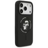 Etui Karl Lagerfeld Silicone             Karl&Choupette Ring MagSafe do iPhone 17 Pro czarny na NearMe.pl