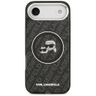 Etui Karl Lagerfeld IML Glitter Karl &   Choupette Heads Logo MagSafe do iPhone Air czarny na NearMe.pl