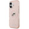 Etui Karl Lagerfeld IML Glitter Karl &   Choupette Heads Logo MagSafe do iPhone 17 różowy na NearMe.pl