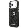 Etui Karl Lagerfeld IML Glitter Karl &   Choupette Heads Logo MagSafe do iPhone 17 Pro Max czarny na NearMe.pl