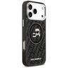 Etui Karl Lagerfeld IML Glitter Karl &   Choupette Heads Logo MagSafe do iPhone 17 Pro Max czarny na NearMe.pl