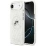 Etui Karl Lagerfeld IML Glitter Karl &   Choupette Heads Logo MagSafe do iPhone Air szary na NearMe.pl