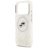 Etui Karl Lagerfeld IML Glitter Karl &   Choupette Heads Logo MagSafe do iPhone 17 Pro Max szary na NearMe.pl