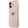 Etui Karl Lagerfeld IML Choupette Head   Logo MagSafe do iPhone 17 różowy na NearMe.pl